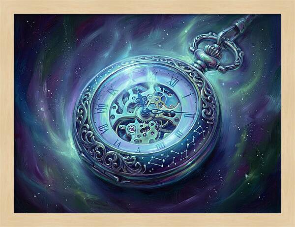 Pocket Watch In Space