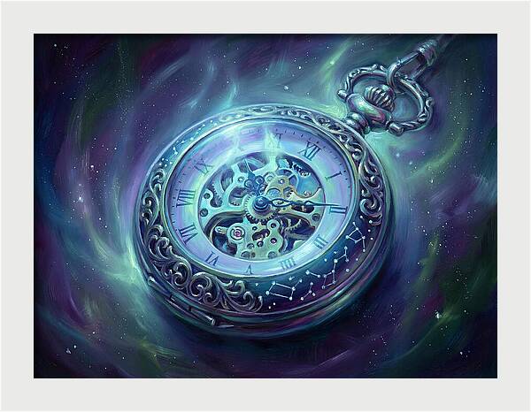 Pocket Watch In Space
