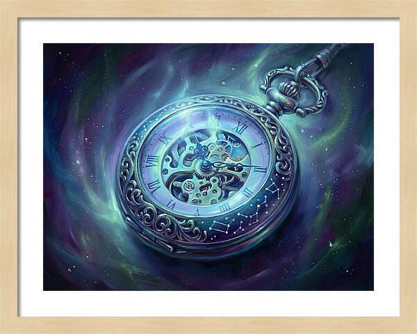 Pocket Watch In Space