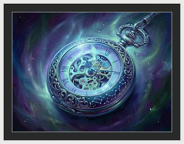 Pocket Watch In Space