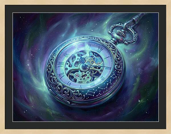 Pocket Watch In Space