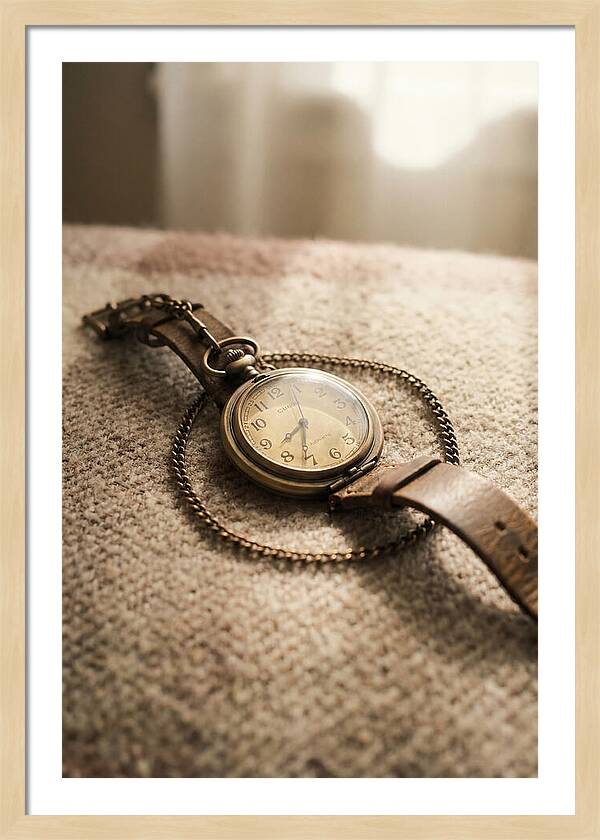 Pocket Watch With Chain