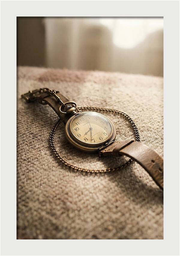 Pocket Watch With Chain