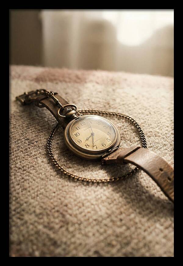 Pocket Watch With Chain
