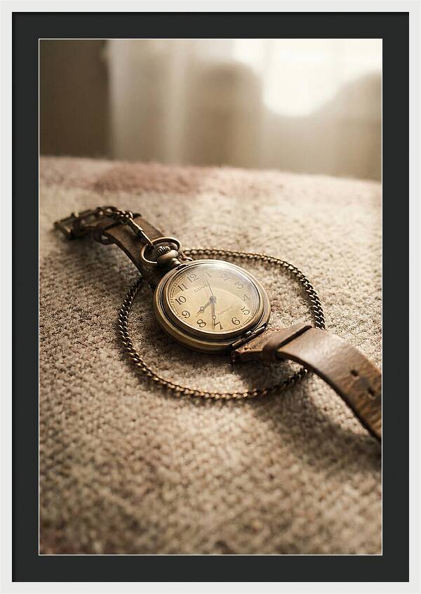 Pocket Watch With Chain