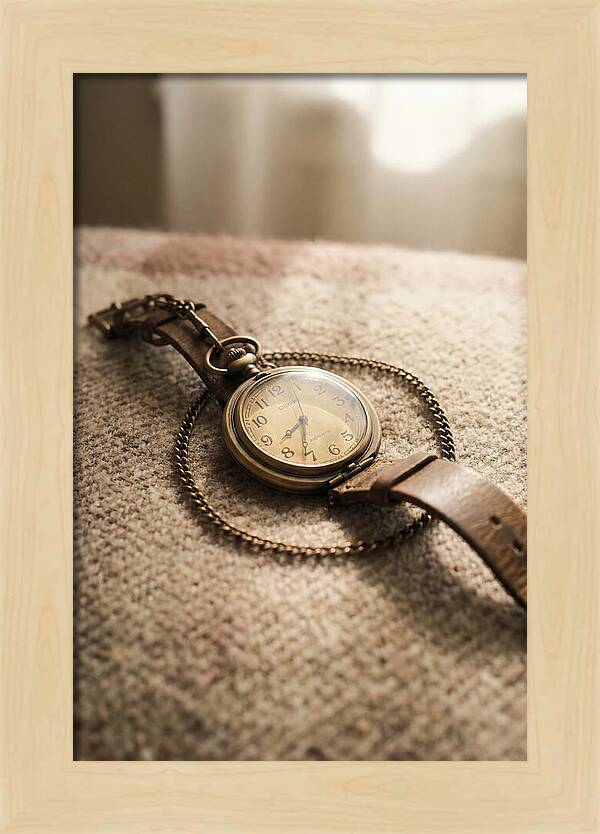 Pocket Watch With Chain