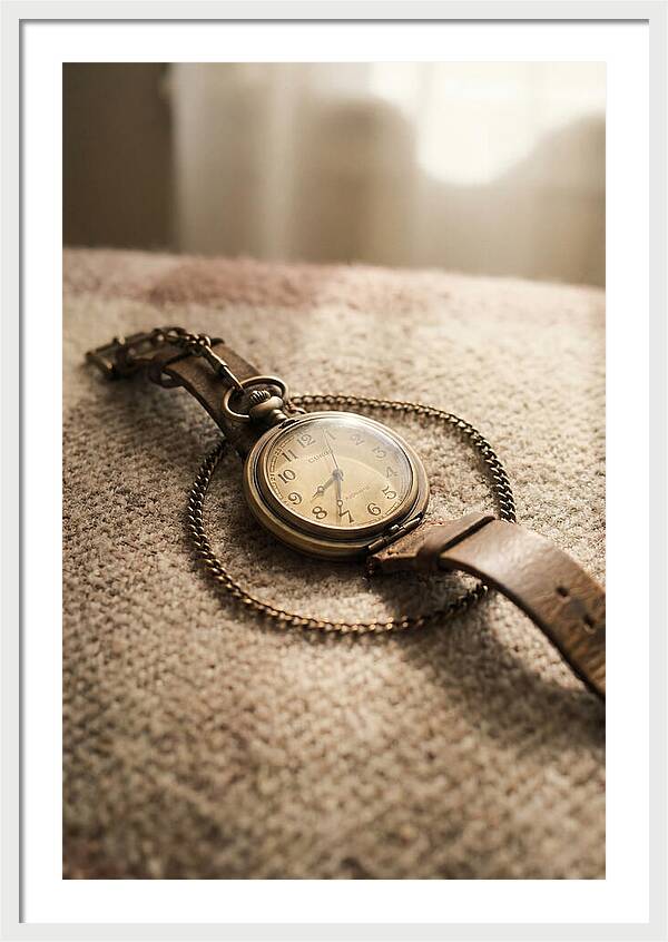Pocket Watch With Chain