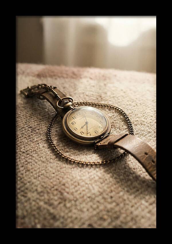 Pocket Watch With Chain
