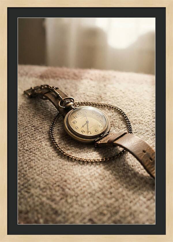 Pocket Watch With Chain