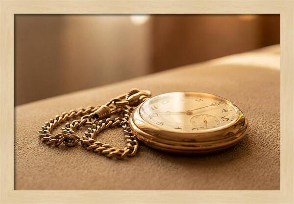 Pocket Watch With Chain