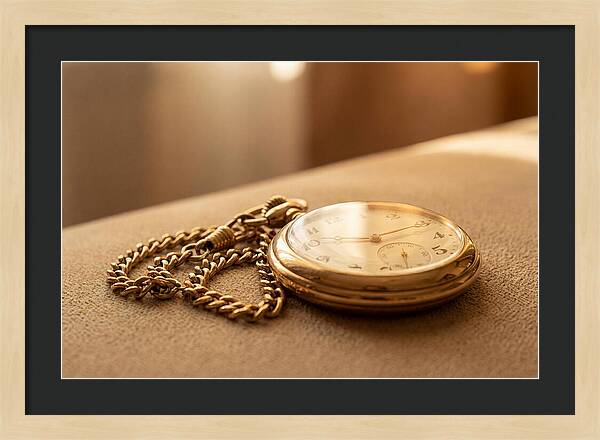 Pocket Watch With Chain
