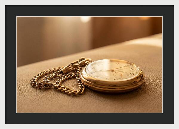 Pocket Watch With Chain