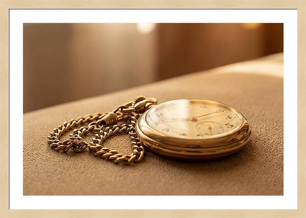 Pocket Watch With Chain