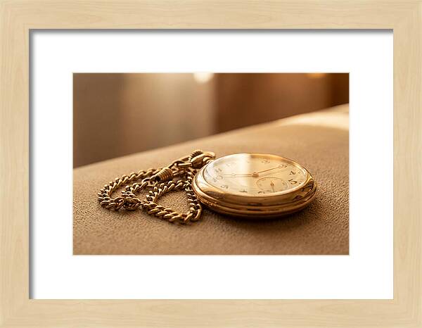 Pocket Watch With Chain