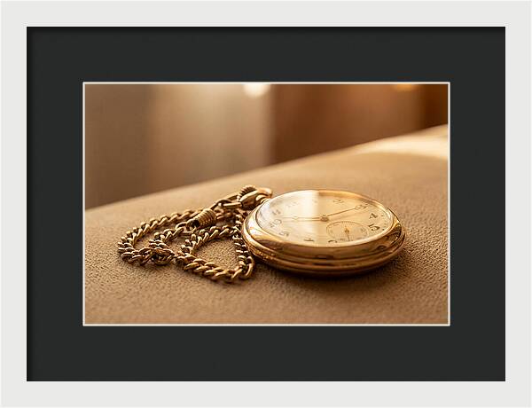 Pocket Watch With Chain