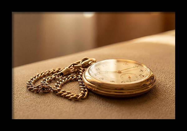 Pocket Watch With Chain