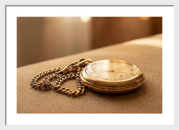 Pocket Watch With Chain