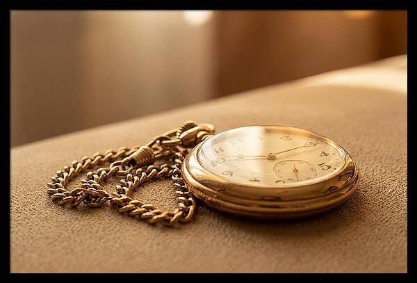 Pocket Watch With Chain