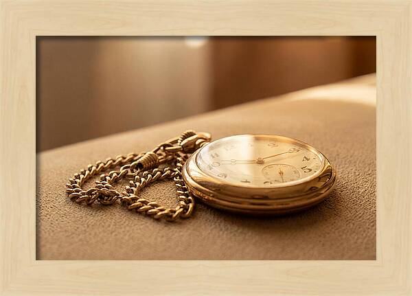 Pocket Watch With Chain