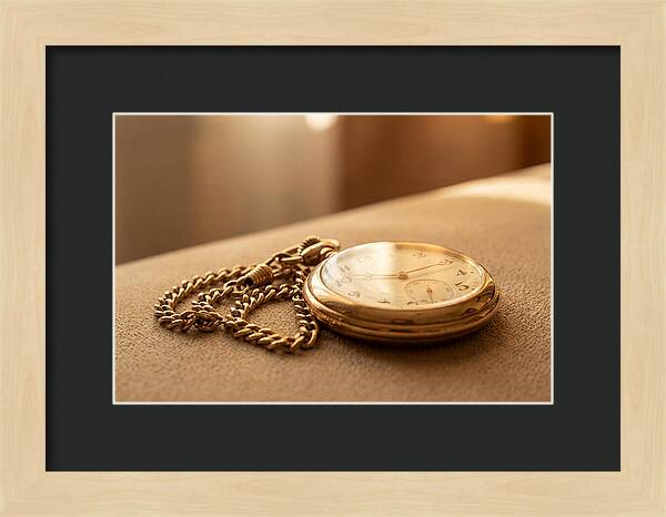Pocket Watch With Chain