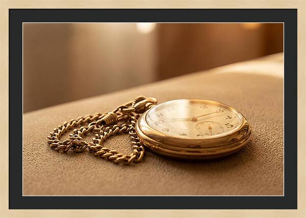 Pocket Watch With Chain