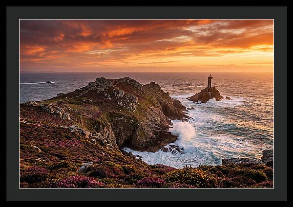 Pointe Du Raz At Golden Hour