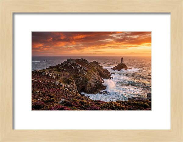 Pointe Du Raz At Golden Hour