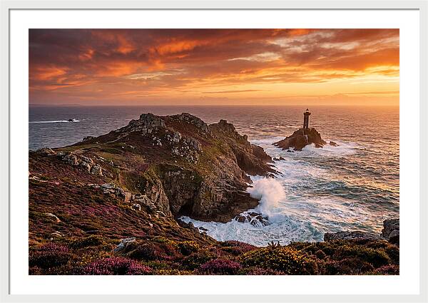Pointe Du Raz At Golden Hour
