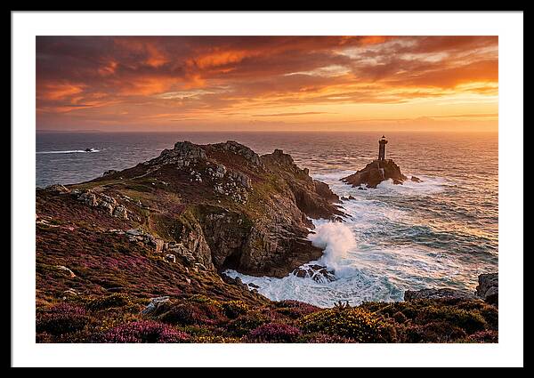 Pointe Du Raz At Golden Hour