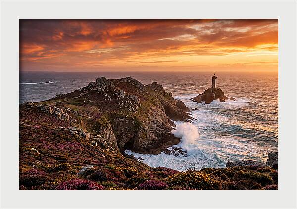 Pointe Du Raz At Golden Hour