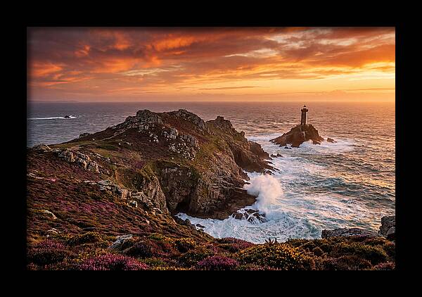 Pointe Du Raz At Golden Hour