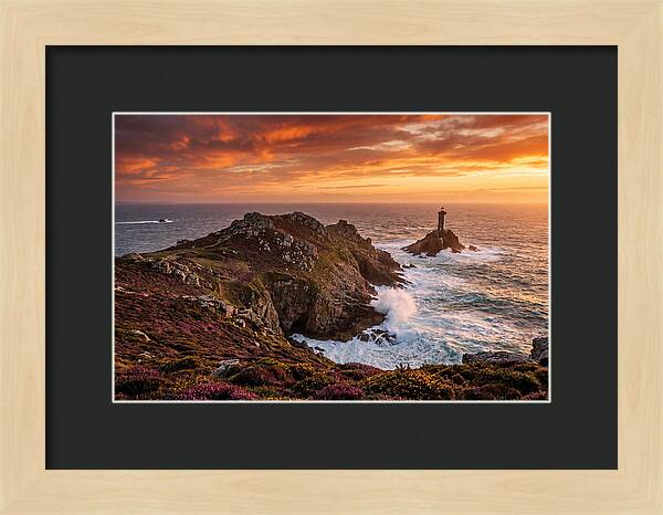Pointe Du Raz At Golden Hour