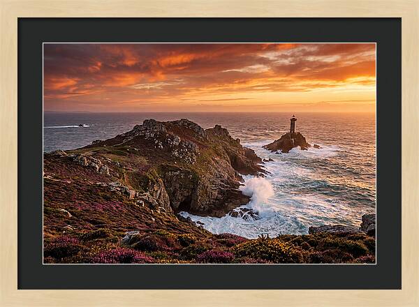 Pointe Du Raz At Golden Hour