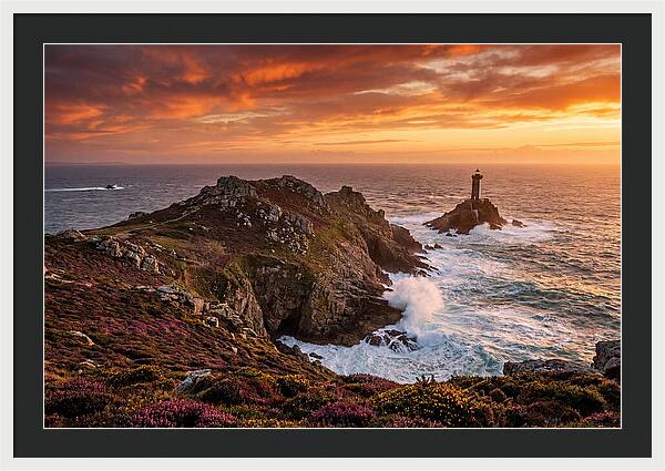 Pointe Du Raz At Golden Hour