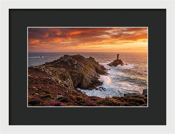 Pointe Du Raz At Golden Hour