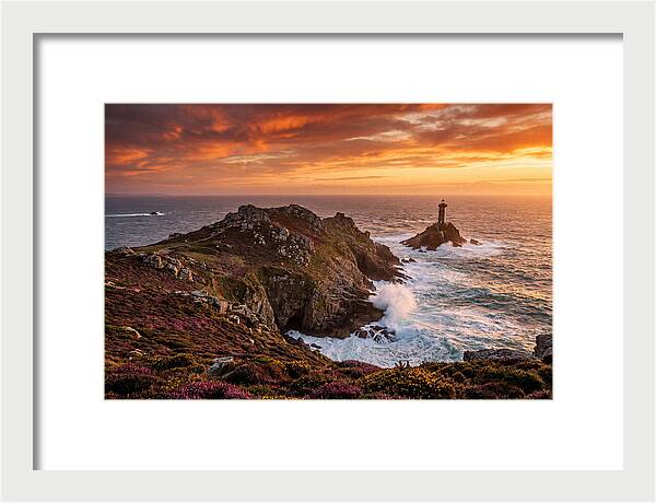Pointe Du Raz At Golden Hour