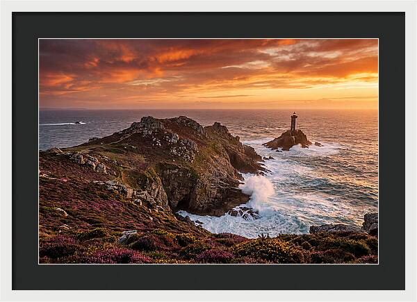 Pointe Du Raz At Golden Hour