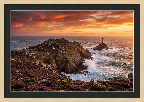 Pointe Du Raz At Golden Hour