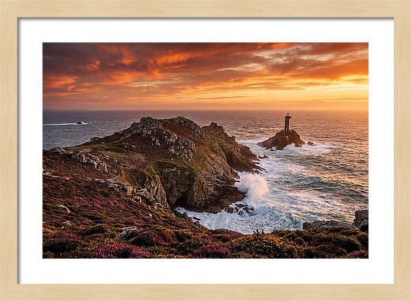 Pointe Du Raz At Golden Hour