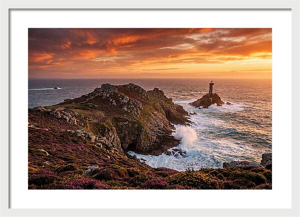 Pointe Du Raz At Golden Hour
