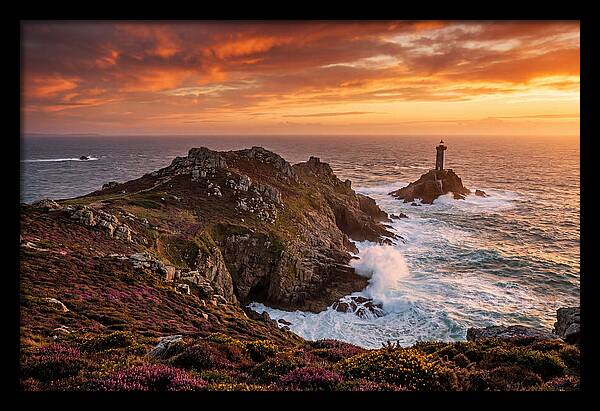 Pointe Du Raz At Golden Hour