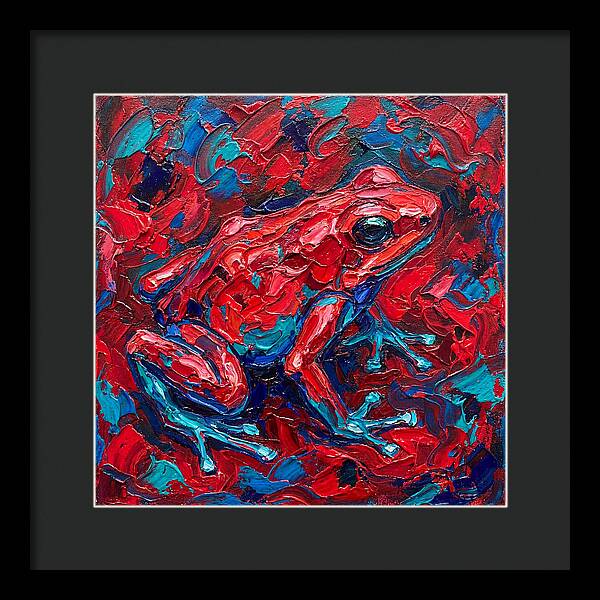 Poison Dart Frog In Vibrant Colors