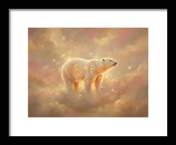 Polar Bear In Clouds