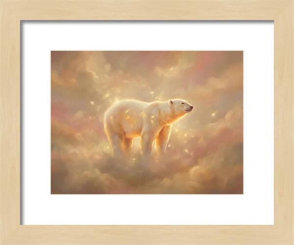 Polar Bear In Clouds
