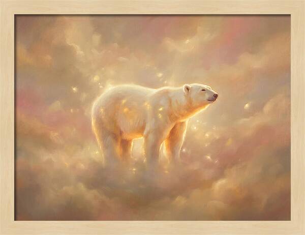 Polar Bear In Clouds