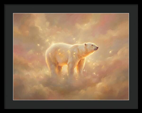 Polar Bear In Clouds