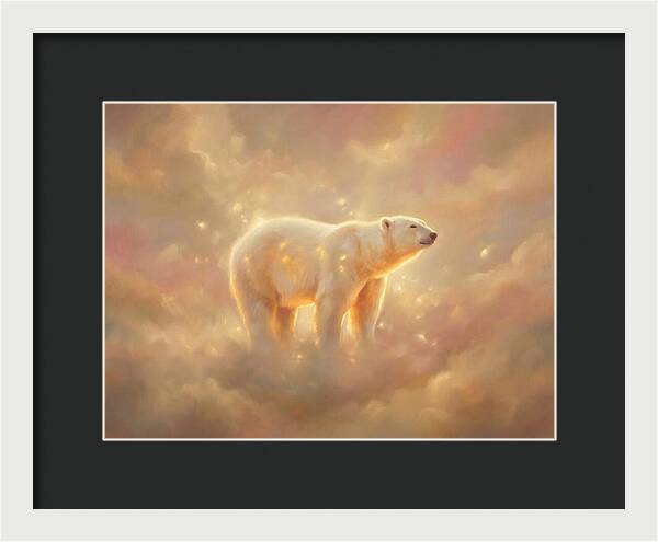 Polar Bear In Clouds