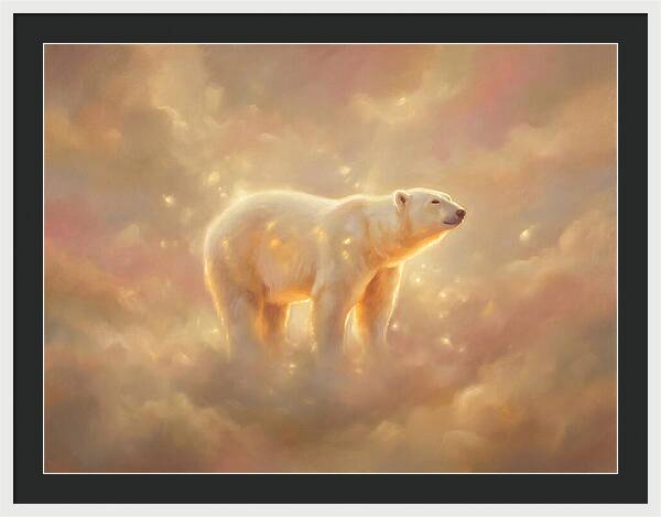 Polar Bear In Clouds