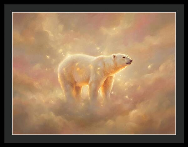 Polar Bear In Clouds