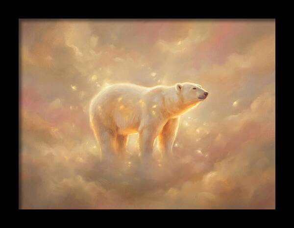 Polar Bear In Clouds
